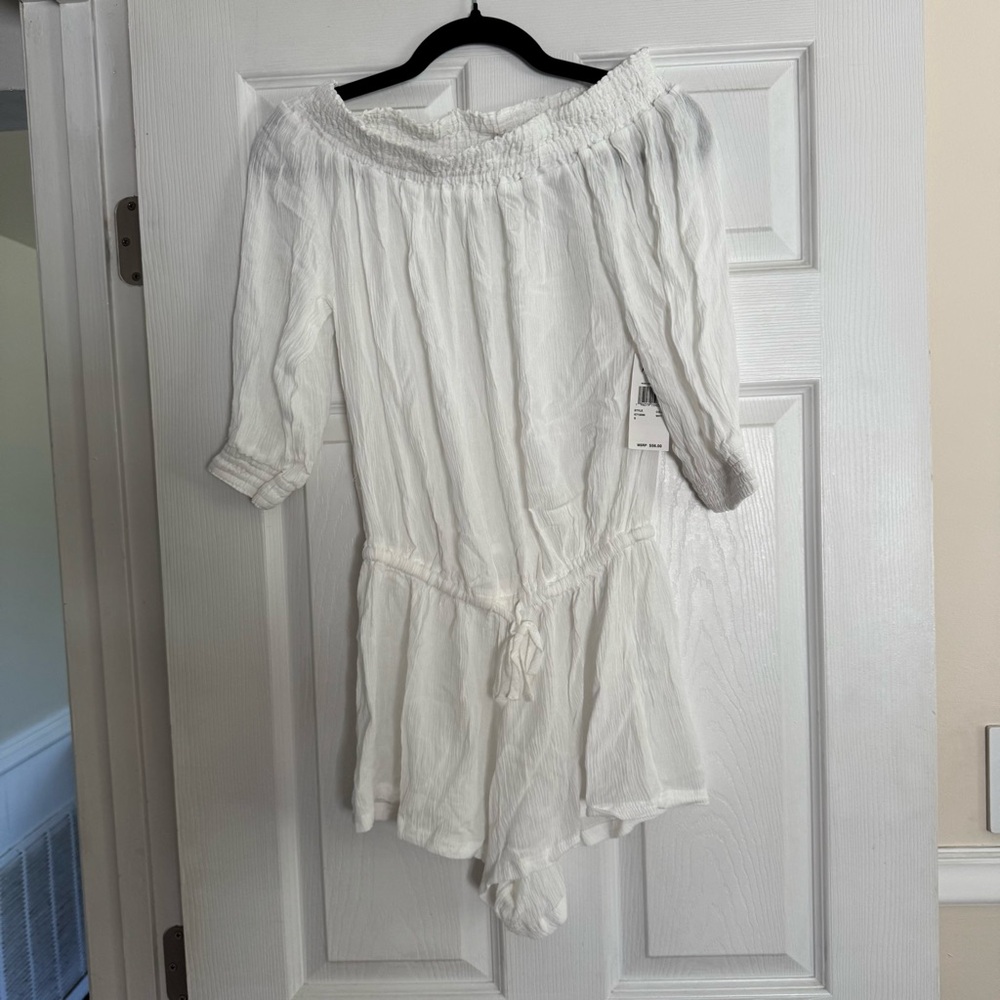 Raisins White West Coast Romper